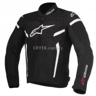 ALPINESTARS TGP PLUS R V2 AIR JACKET Black White