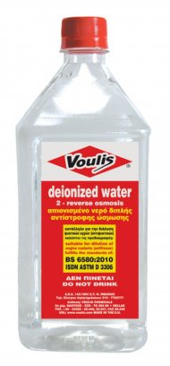VOULIS deionized water 1 LT - 1