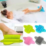 Foot Bath Massage Brush Scrubber Feet Care Washer Shower Cleaner