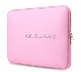 Sleeve Case Bag Carrying Waterproof 15.6" For Laptops Pink