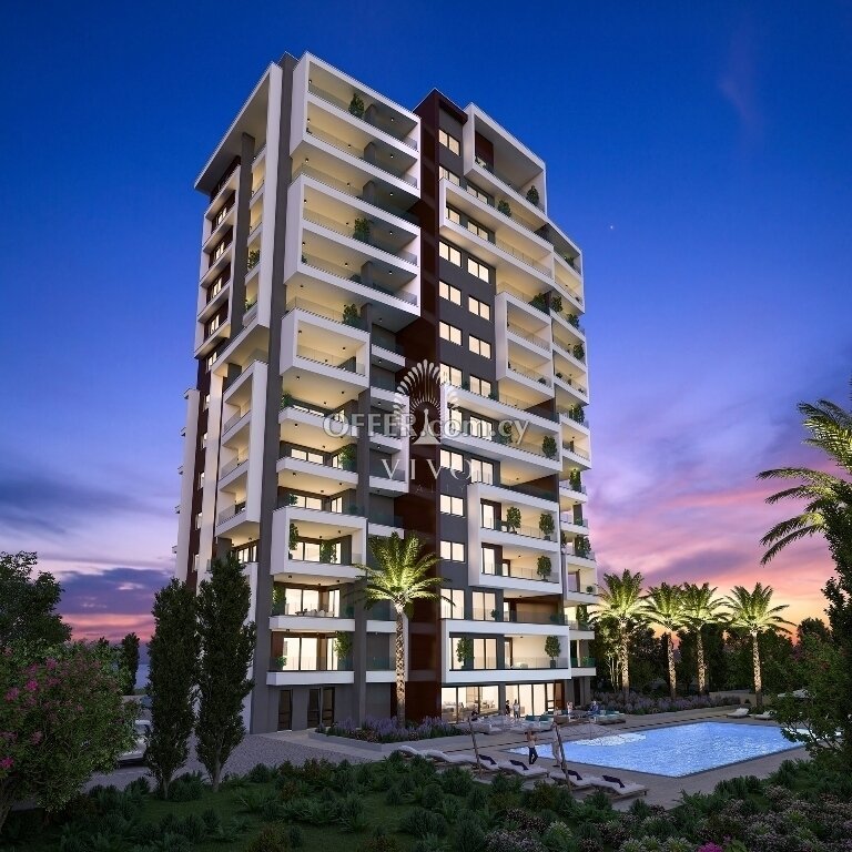 LUXURY 3-BEDROOM APARTMENT 300M FROM THE COASTLINE IN MOUTTAGIAKA - 2