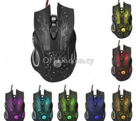 Hightech Gaming Mouse 2.4GHz Wired With Led Trend - 1