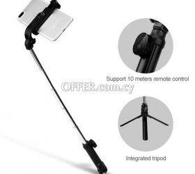 Tripod Bluetooth Monopod Selfie Stick Holder Android And IOS - 2