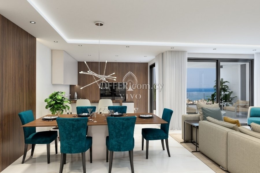 TWO BEDROOM APARTMENT JUST 300M FROM THE SEA IN MOUTTAGIAKA - 2