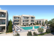 Two bedroom apartment gated in a modern resort in Protaras walking distance to the beach