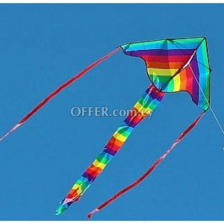 [5060713635673] Fancy Multi Color Kite 15 Meter