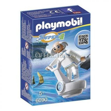 [4008789066909] Playmobil 6690 Super 4 Doctor X Toy