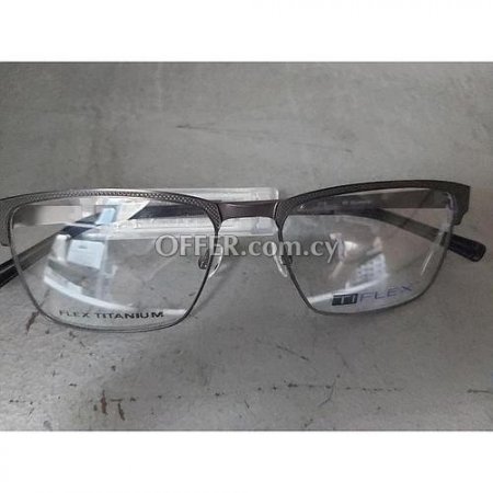 [FT-3713-015] Ti Flex Designer Eyewear Optical Frame Model 3713