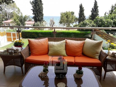 Seafront whole floor 4 bedroom apartment 213 sq.m for sale in Agios Tychonas area of Limassol