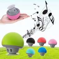Wireless Bluetooth Mini Speaker Mushroom Waterproof silicon Suction Gr