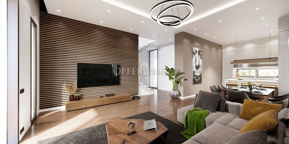 LUXURY TWO BEDROOM SEA VIEW PENTHOUSE WITH ROOF GARDEN FOR SALE LOCATED MOUTAGIAKKA AREA - 3