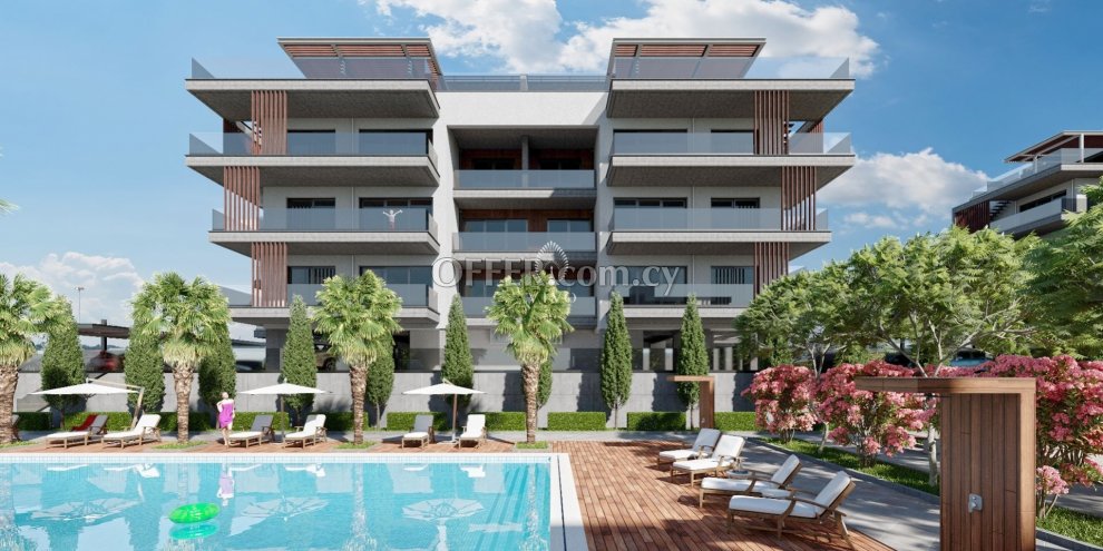 LUXURY TWO BEDROOM SEA VIEW PENTHOUSE WITH ROOF GARDEN FOR SALE LOCATED MOUTAGIAKKA AREA - 8
