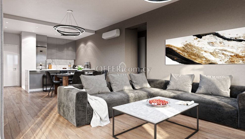 LUXURY TWO BEDROOM SEA VIEW PENTHOUSE WITH ROOF GARDEN FOR SALE LOCATED MOUTAGIAKKA AREA - 4
