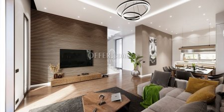 LUXURY TWO BEDROOM SEA VIEW PENTHOUSE WITH ROOF GARDEN FOR SALE LOCATED  MOUTAGIAKKA AREA - 3