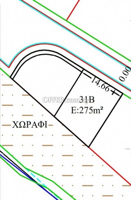 Καινούργιο Πωλείται €89,000 Οικόπεδο Λακατάμεια, Λακατάμια Λευκωσία - Main Photo