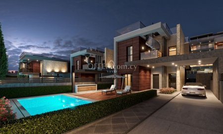 LUXURY TWO BEDROOM SEA VIEW PENTHOUSE WITH ROOF GARDEN FOR SALE LOCATED  MOUTAGIAKKA AREA - 7