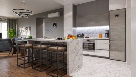 LUXURY TWO BEDROOM SEA VIEW PENTHOUSE WITH ROOF GARDEN FOR SALE LOCATED  MOUTAGIAKKA AREA - 5