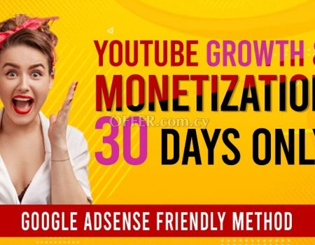 We will help you to monetize your youtube channel in 30 days