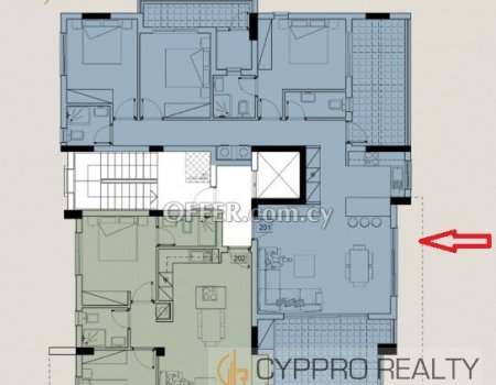 3 Bedroom Apartment in Mesa Geitonia - 2