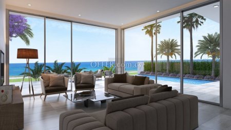Impressive Sea Front Six Bedroom Villa in Ayia Triada