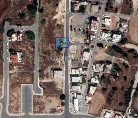 Commercial building plot Deryneia - 2