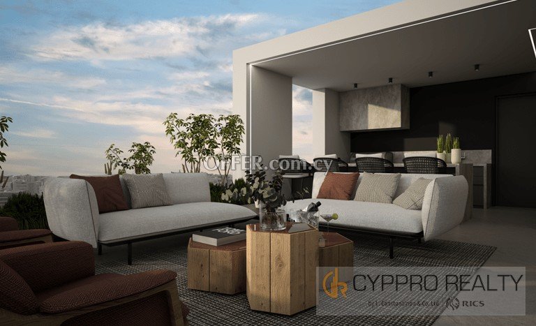 3 Bedroom Penthouse with Roof Garden in Agios Nektarios - 1