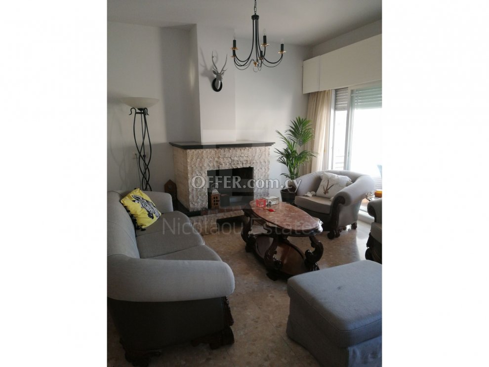 Three bedroom apartment with fireplace in Aglantzia - 1