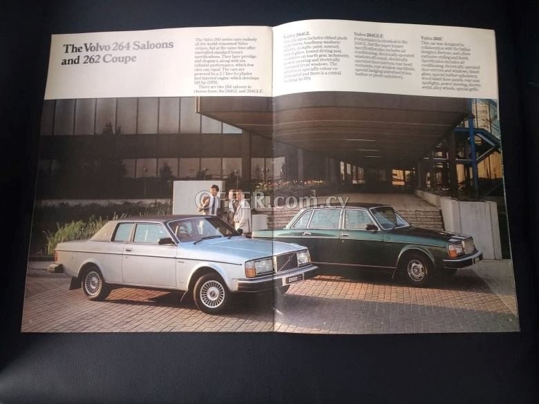 Rare 1980 Volvo Brochures With Pictures Specifications and Features - 3