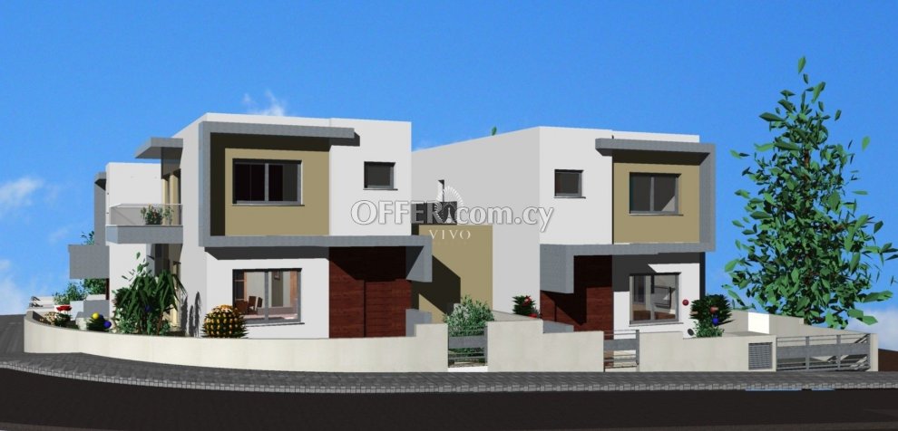3 BEDROOM MODERN DESIGN LINKED DETACHED HOUSE UNDER CONSTRUCTION IN PALODIA - 7