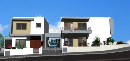 3 BEDROOM MODERN DESIGN LINKED DETACHED HOUSE UNDER CONSTRUCTION IN PALODIA - 1