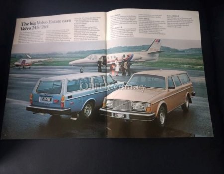 Rare 1980 Volvo Brochures With Pictures Specifications and Features - 3
