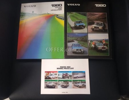 Rare 1980 Volvo Brochures With Pictures Specifications and Features - 1