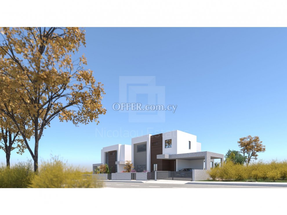 Luxury four bedroom house with photovoltaic system and underfloor heating for sale in Latsia GSP area - 2