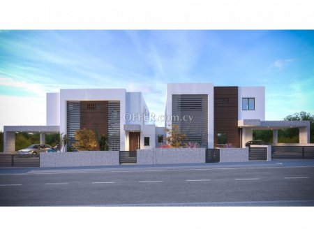 Luxury four bedroom house with photovoltaic system and underfloor heating for sale in Latsia GSP area - 1