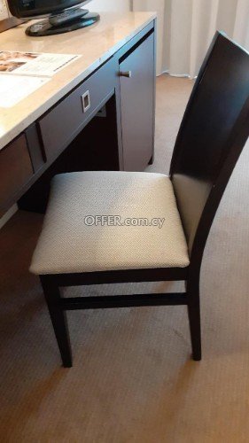 Chairs (Brown/Blue/ Striped Blue/ Beige) - 2