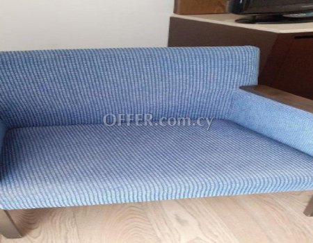 Armchairs (Brown/Blue/Striped Blue/ Beige) - 2