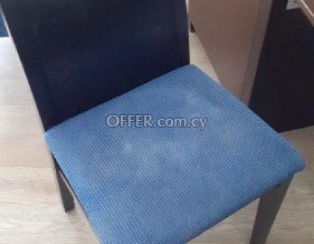Chairs (Brown/Blue/ Striped Blue/ Beige) - 3