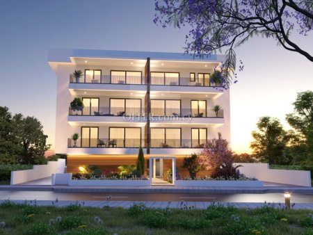 Two bedroom apartment for sale on the top floor of a brand new project in Lakatamia