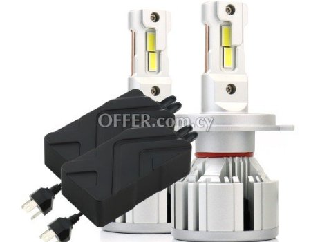 European Best selling LED headlight with fan 6500K 12000lm H1, H3,H4,9006 H11 HB3 HB4