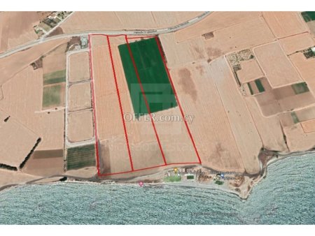 Residential land by the sea in Softades area of Larnaca