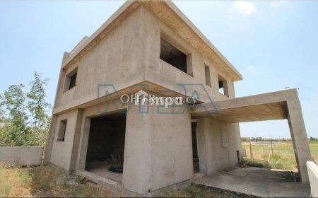 Unfinished Modern House in Oroklini for Sale