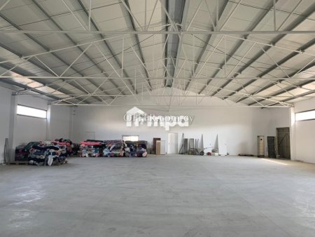 BRAND NEW WAREHOUSE IN STROVOLOS FOR RENT