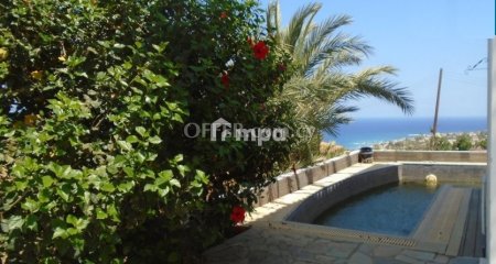 House with Sea View in Pomos for Sale