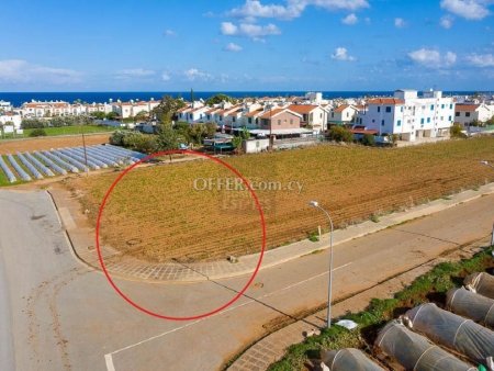 Residential Plot in a great location in Kapparis, Paralimni Municipality