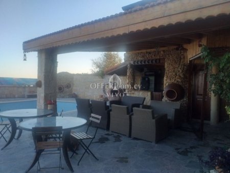 DETACHED 3 BEDROOM STONE  HOUSE WITH LOFT AND S/POOL IN PACHNA VILLAGE - 3