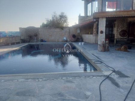DETACHED 3 BEDROOM STONE  HOUSE WITH LOFT AND S/POOL IN PACHNA VILLAGE - 2