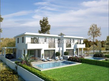 Modern Design 3 Bedroom Villas With Swimming Pool In Pyla - Larnaca - 2