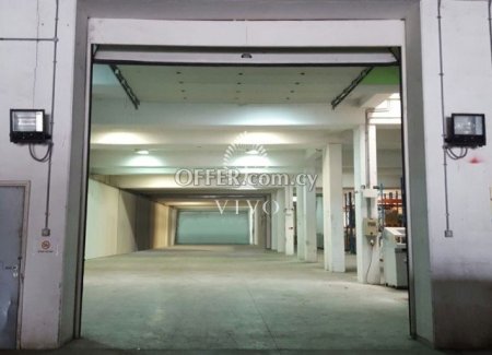 BASEMENT WAREHOUSE OFC1300 M2 IN  OMONOIA - 1