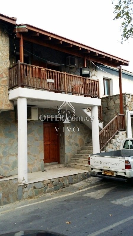 DOUBLE STOREY VILLAGE STYLE STONE HOUSE IN PELENDRI