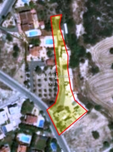 RESIDENTIAL LAND OF 2240 SQM FOR SALE IN AGIOS TYCHONAS, LIMASSOL